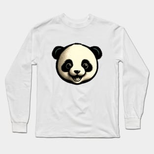 happy Panda Long Sleeve T-Shirt